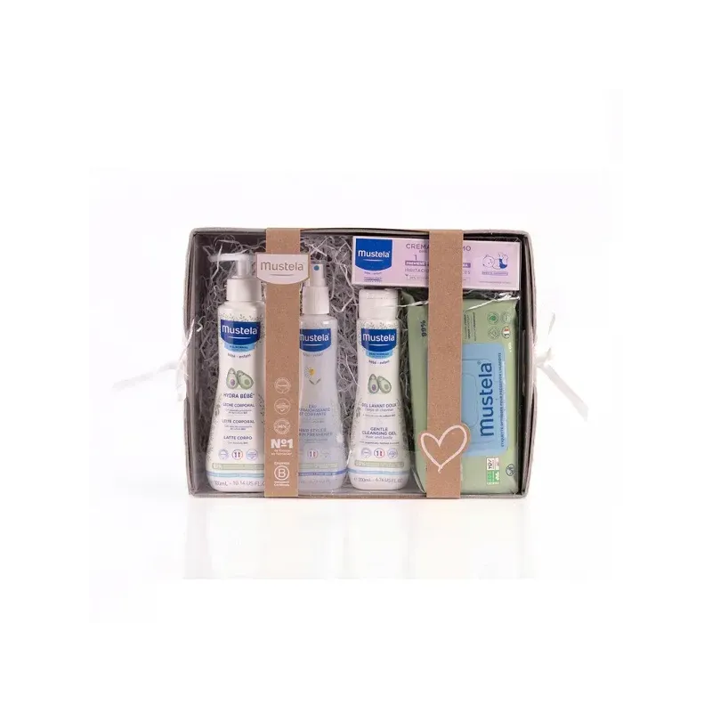 Mustela Canastilla Bebé Gris 5 Productos | Farmacia Barata Mustela Canastilla Bebé Gris 5 Productos | Farmacia Barata