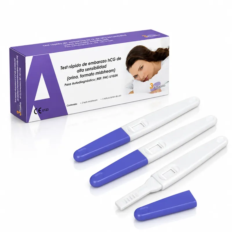 Accudoctor Test de Embarazo hCG Midstream 3 Pruebas | Farmacia Barata