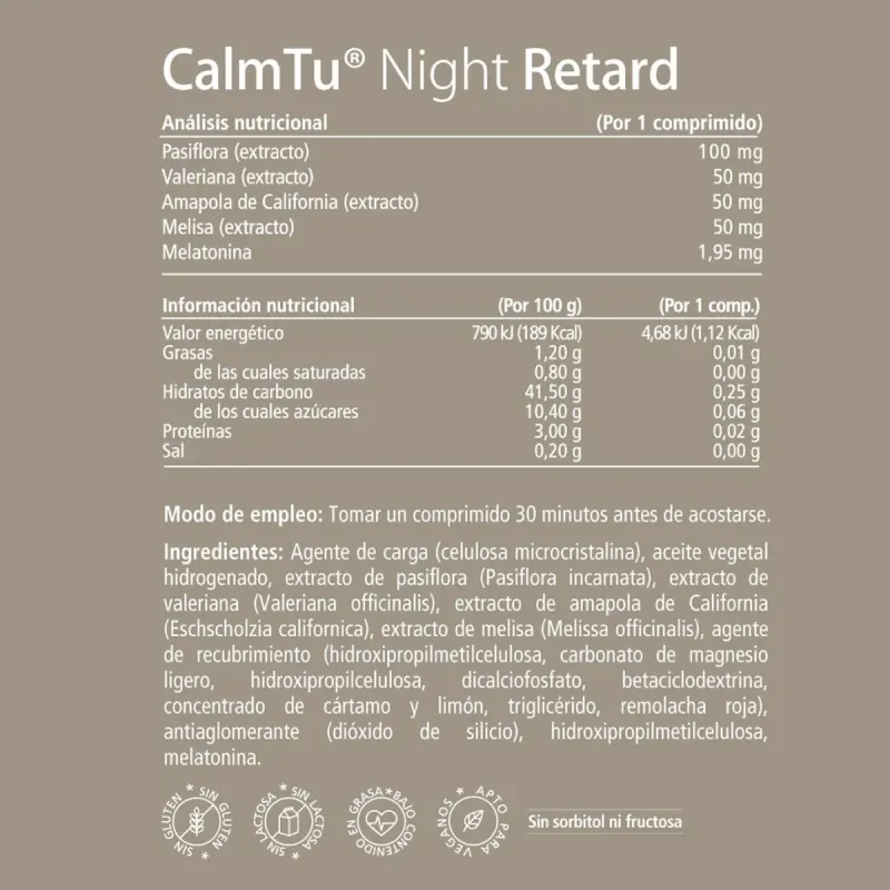 Vitae CalmTu Night Retard | Farmacia Barata Vitae CalmTu Night Retard | Farmacia Barata