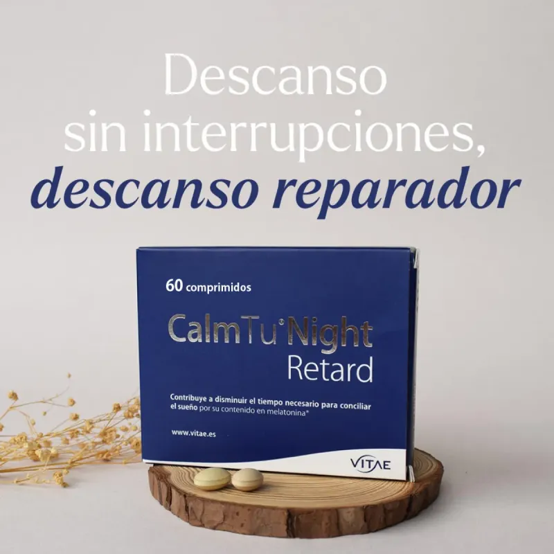 Vitae CalmTu Night Retard Melatonina | Farmacia Barata