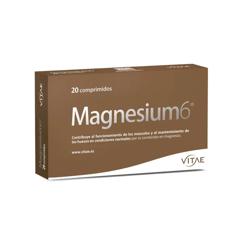 Vitae Magnesium6, 20 comprimidos | Farmacia Barata