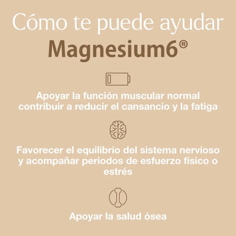 Vitae Magnesium6, 20 comprimidos | Farmacia Barata
