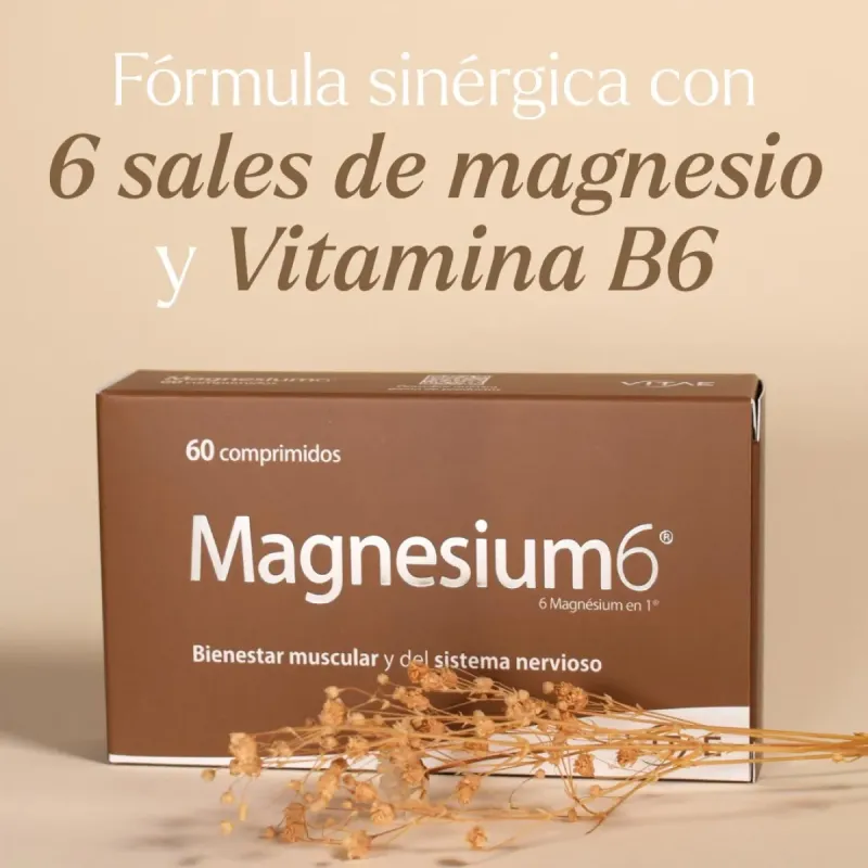 Vitae Magnesium6, 20 comprimidos | Farmacia Barata