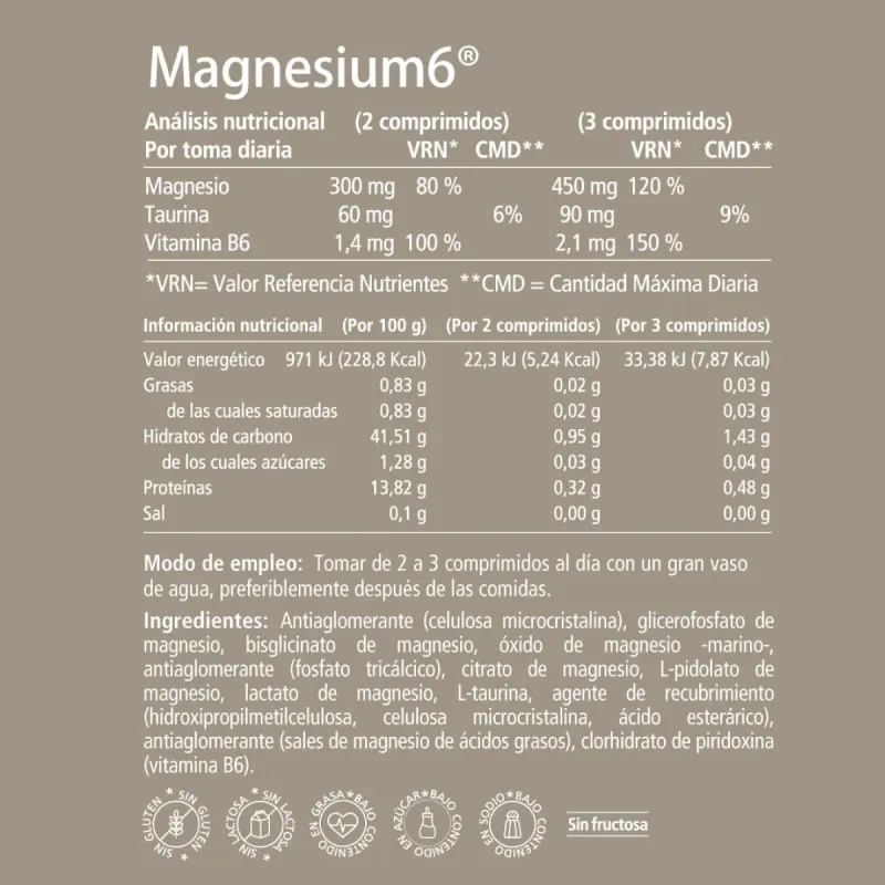 Vitae Magnesium6 | Farmacia Barata