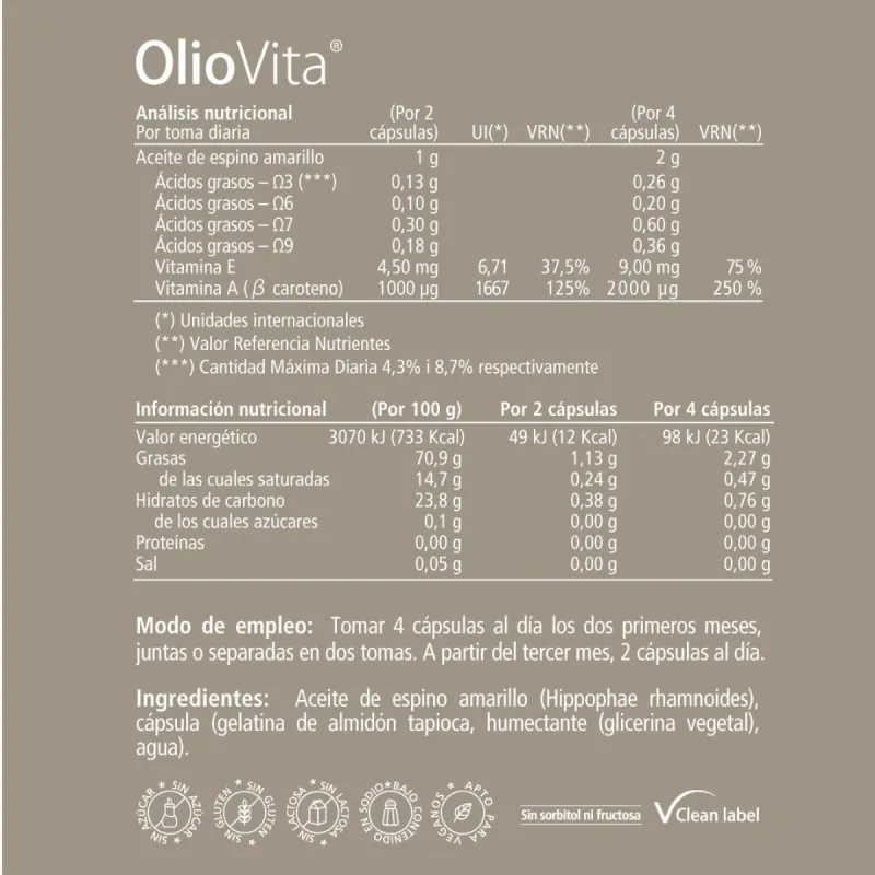 Vitae Oliovita, 150 cápsulas | Farmacia Barata Vitae Oliovita, 150 cápsulas | Farmacia Barata