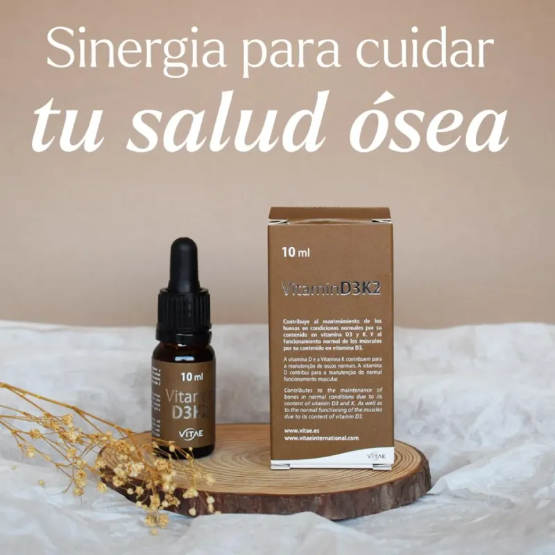 Vitae Vitamin D3K2 10ml | Farmacia Barata Vitae Vitamin D3K2 10ml | Farmacia Barata