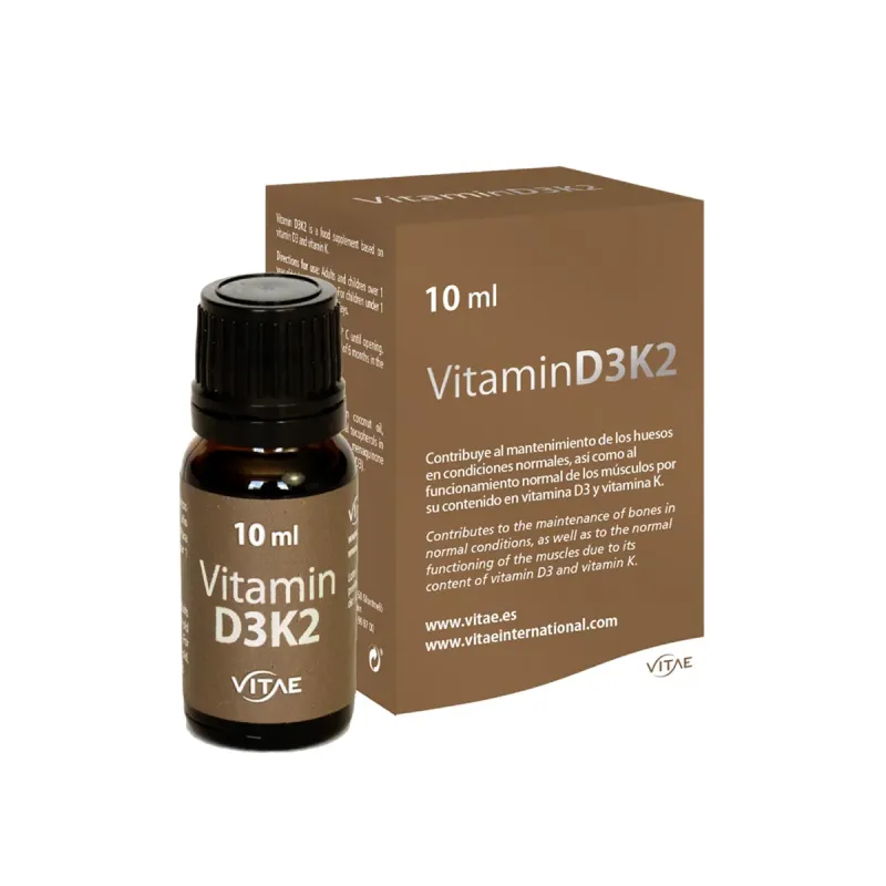 Vitae Vitamin D3K2 10ml | Farmacia Barata Vitae Vitamin D3K2 10ml | Farmacia Barata