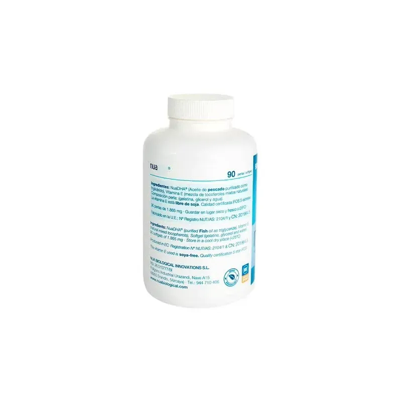 Nua biological dha 1000mg 90 perlas | Farmacia Barata