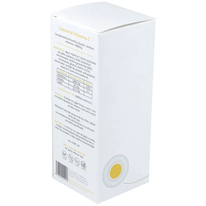 Liposomal vitamina c 250ml. | Farmacia Barata