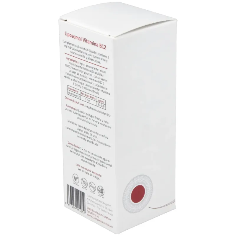 Curesupport liposomal b12 60ml | Farmacia Barata