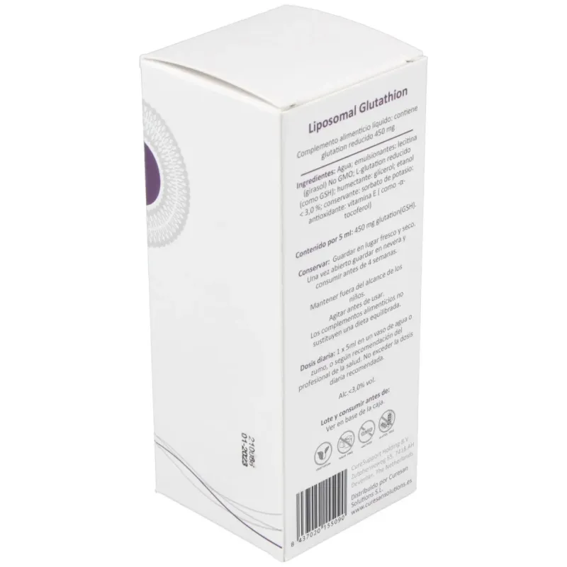 Curesupport liposomal glutation 100ml | Farmacia Barata