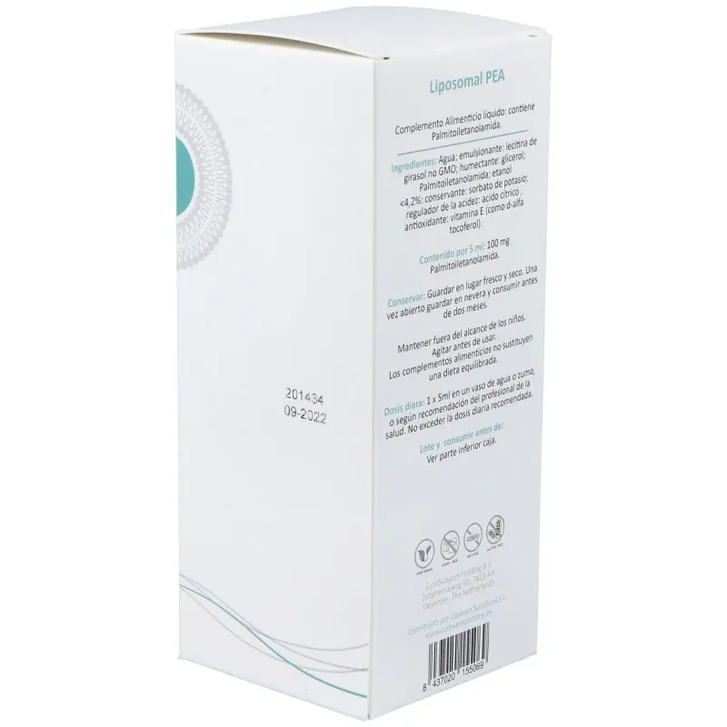 Curesupport liposomal pea 250ml | Farmacia Barata
