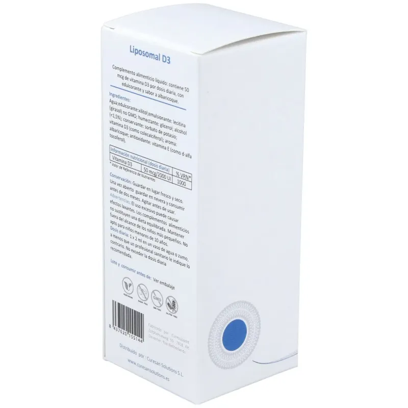 Liposomal d3 60ml. | Farmacia Barata Liposomal d3 60ml. | Farmacia Barata