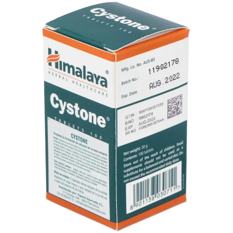 Himalaya healthcare cystone 60cáps | Farmacia Barata