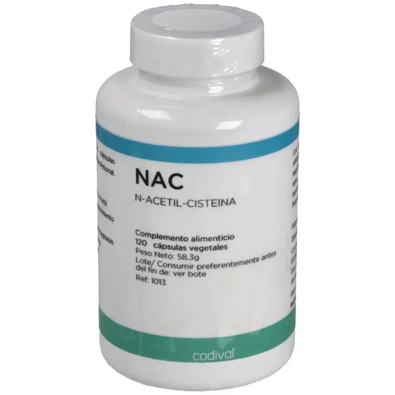 Codival nac n acetil cisteina 120caps | Farmacia Barata