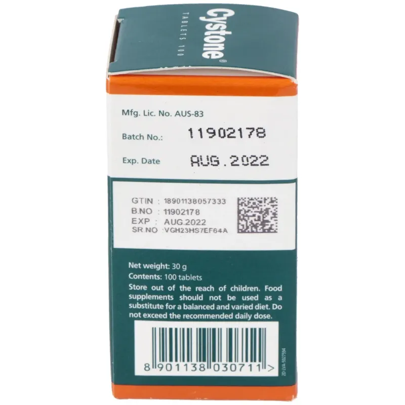 Himalaya healthcare cystone 60cáps | Farmacia Barata