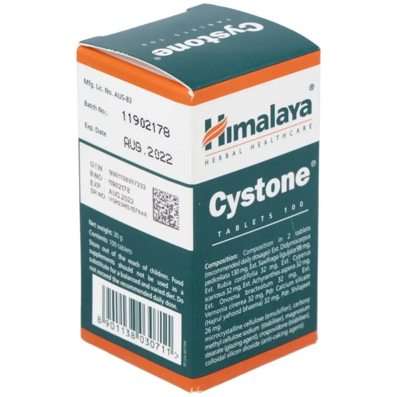 Himalaya healthcare cystone 60cáps | Farmacia Barata