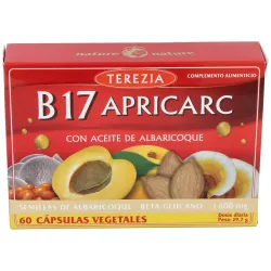 B17 apricarc con ac. semillas de albaricoque 60cap