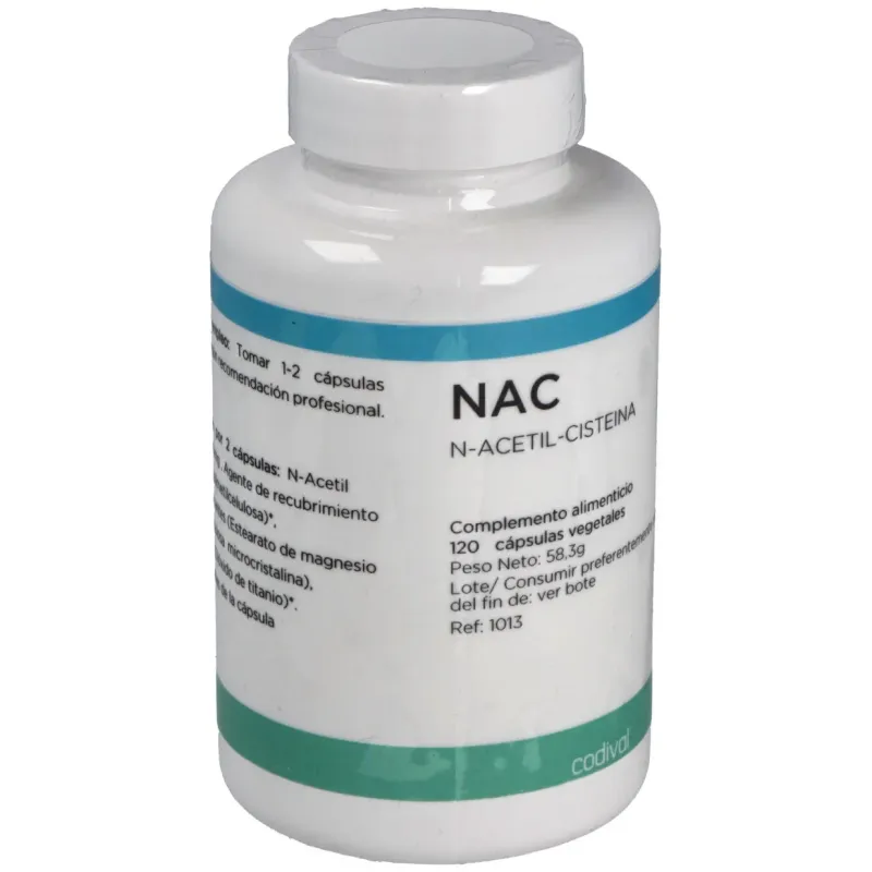 Codival nac n acetil cisteina 120caps | Farmacia Barata