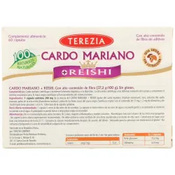 Terezia cardo mariano + reishi 60caps | Farmacia Barata