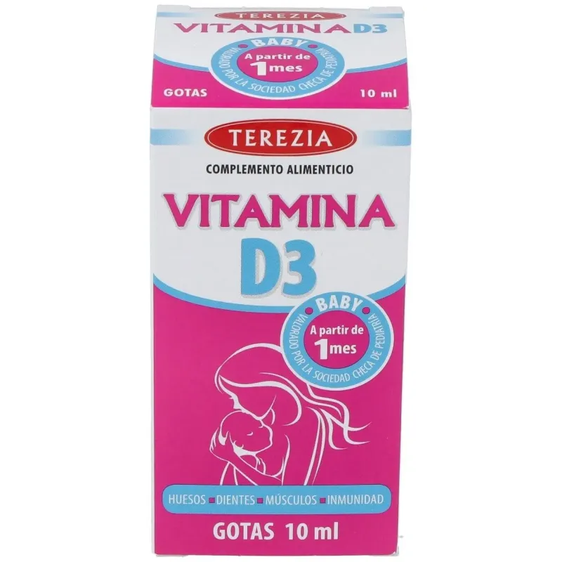 Terezia vitamina d3 gotas 10ml | Farmacia Barata