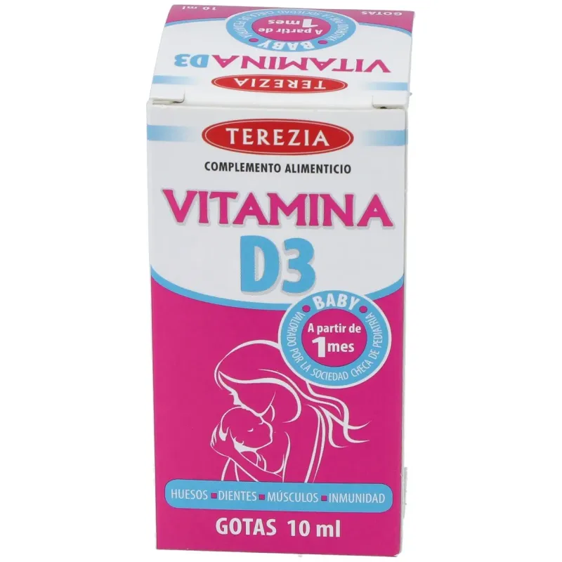 Terezia vitamina d3 gotas 10ml | Farmacia Barata