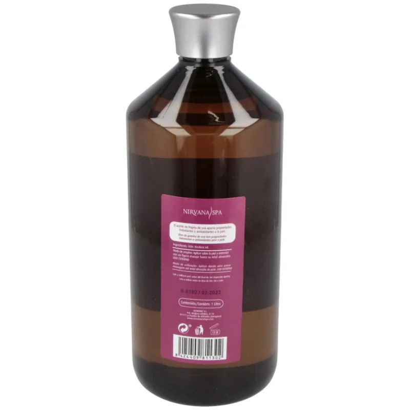 Nirvana spa aceite de pepita de uva 1l | Farmacia Barata Nirvana spa aceite de pepita de uva 1l | Farmacia Barata