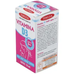 Terezia vitamina d3 gotas 10ml | Farmacia Barata