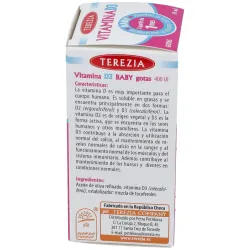 Terezia vitamina d3 gotas 10ml | Farmacia Barata