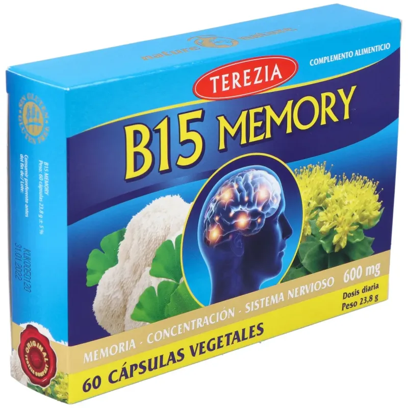 Terezia b15 memory 60caps | Farmacia Barata Terezia b15 memory 60caps | Farmacia Barata
