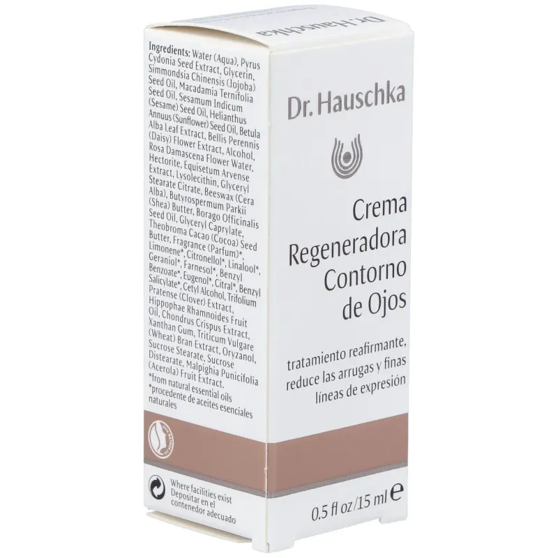 Dr. hauschka crema regeneradora contorno ojos 15ml | Farmacia Barata