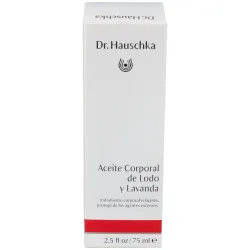 Dr. hauschka aceite corporal de lodo(torba) y lavanda 75 ml.