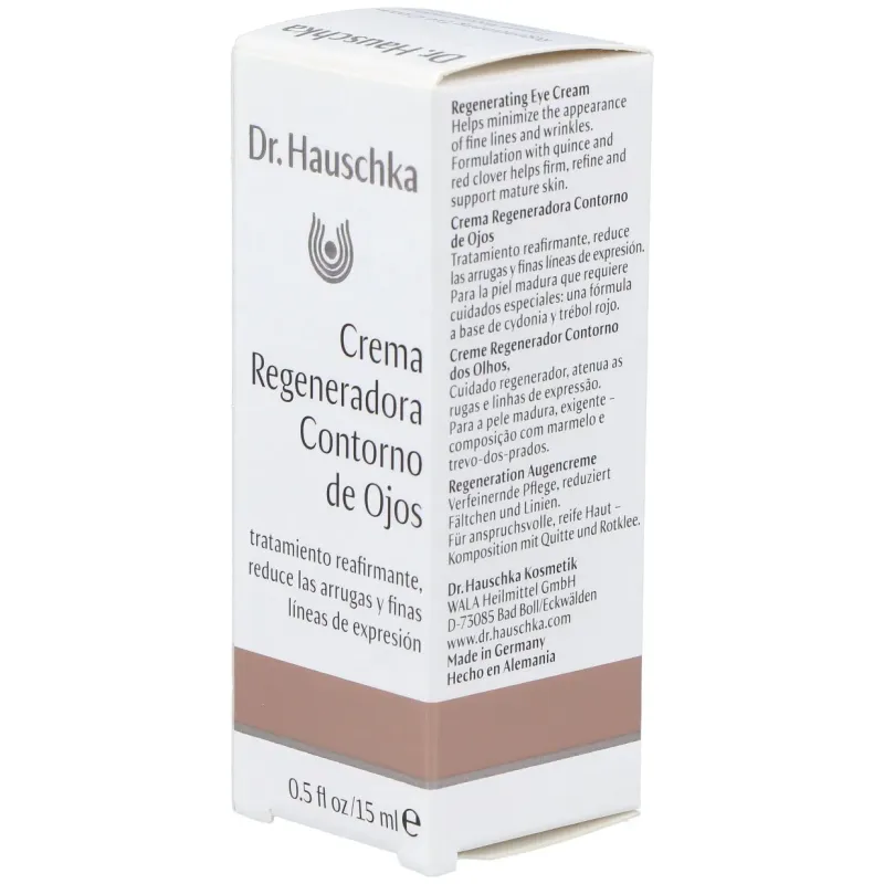 Dr. hauschka crema regeneradora contorno ojos 15ml | Farmacia Barata