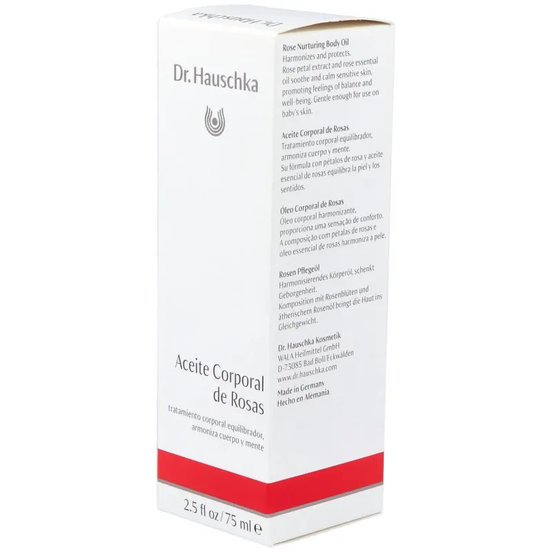 Dr. hauschka aceite corporal petalos rosa 75 ml | Farmacia Barata