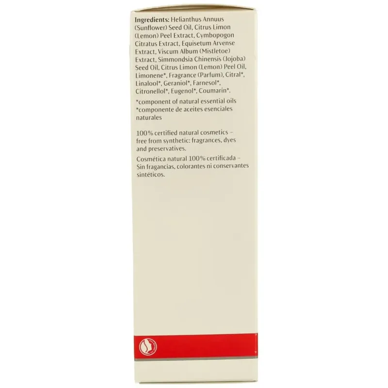 Dr. hauschka aceite corporal limon 75 ml | Farmacia Barata