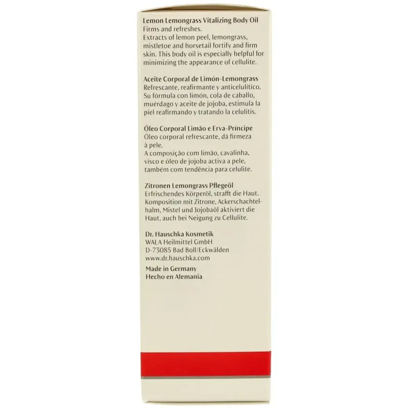Dr. hauschka aceite corporal limon 75 ml | Farmacia Barata