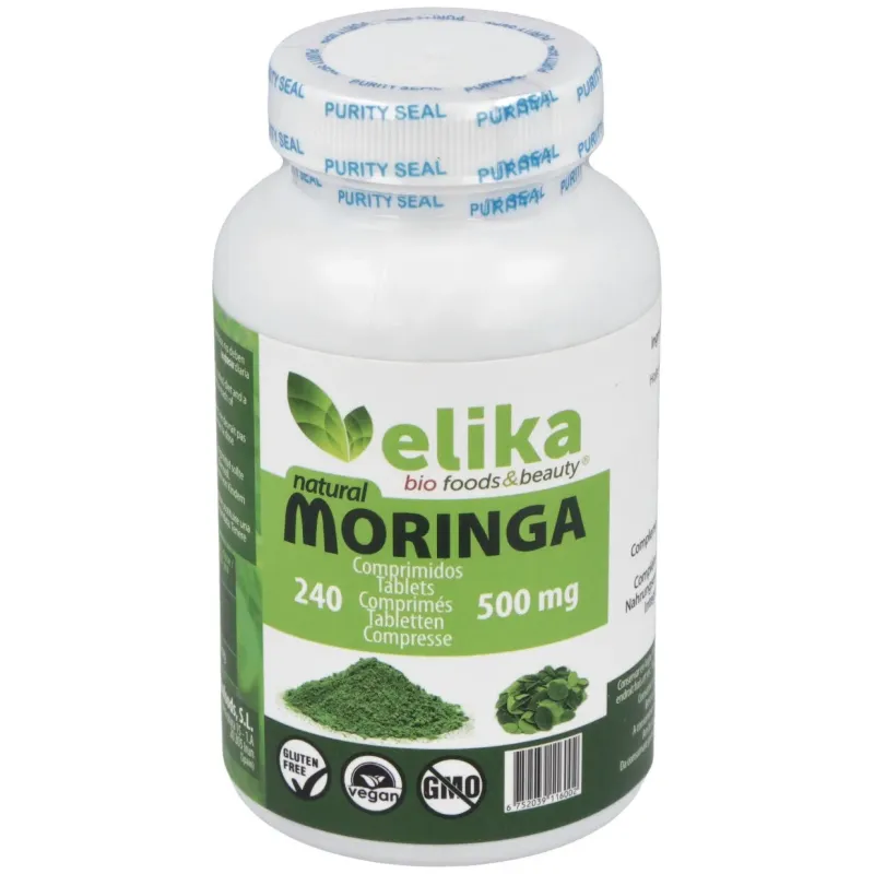 Elika biofoods® moringa 240comp | Farmacia Barata