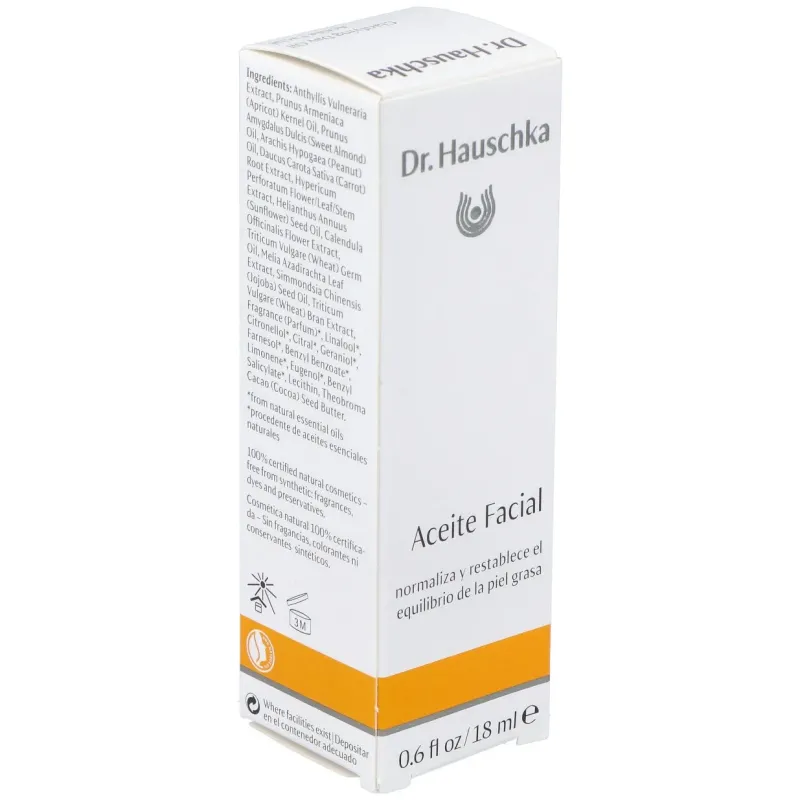 Dr. hauschka aceite facial 18ml | Farmacia Barata
