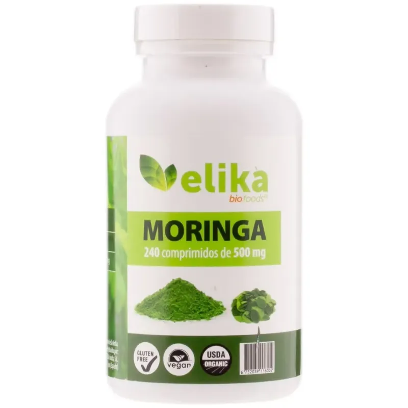 Elika biofoods® moringa 240comp | Farmacia Barata