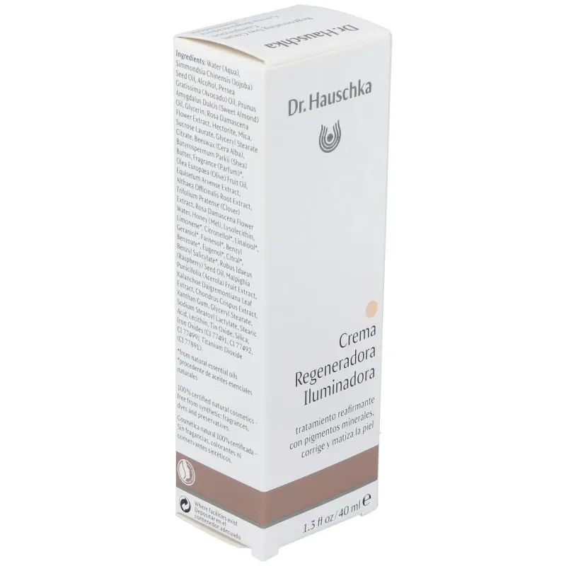 Dr. hauschka crema facial regenera iluminad 40ml | Farmacia Barata