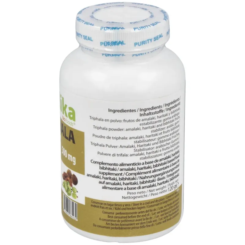 Elika biofoods® triphala 240comp | Farmacia Barata