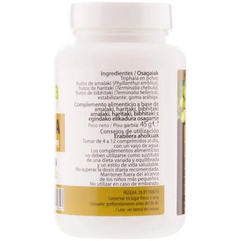 Elika biofoods® triphala 90comp | Farmacia Barata