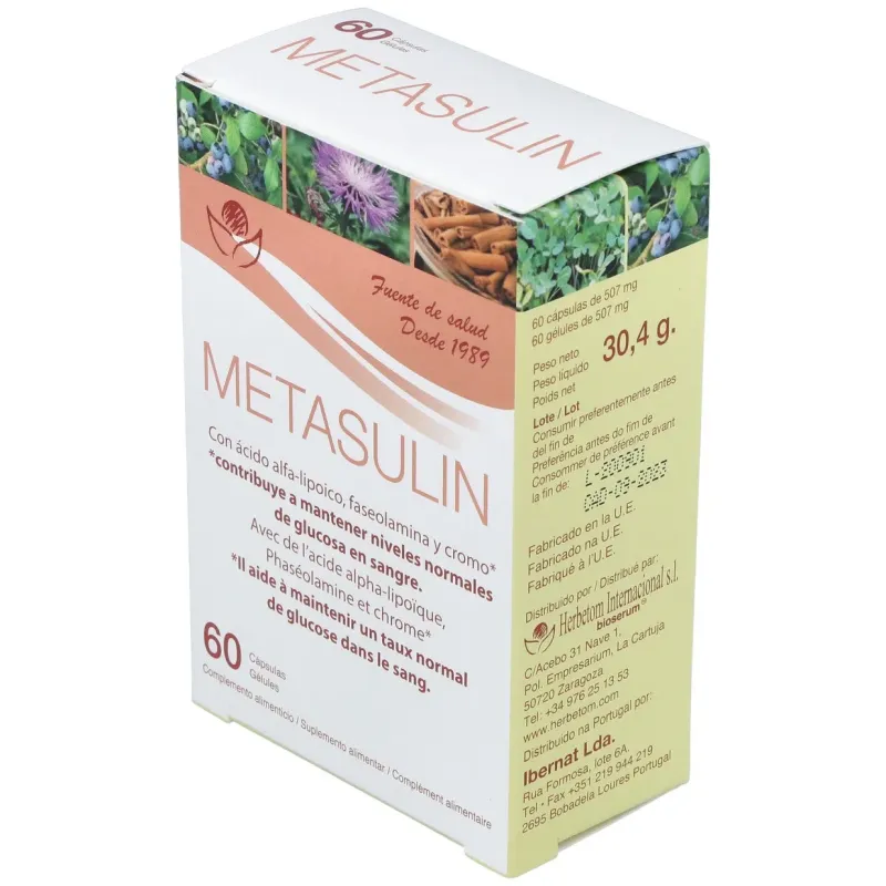 Bioserum metasulin 60 cáps. | Farmacia Barata