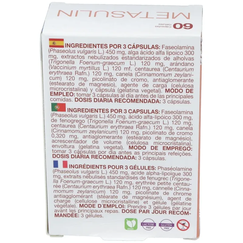 Bioserum metasulin 60 cáps. | Farmacia Barata