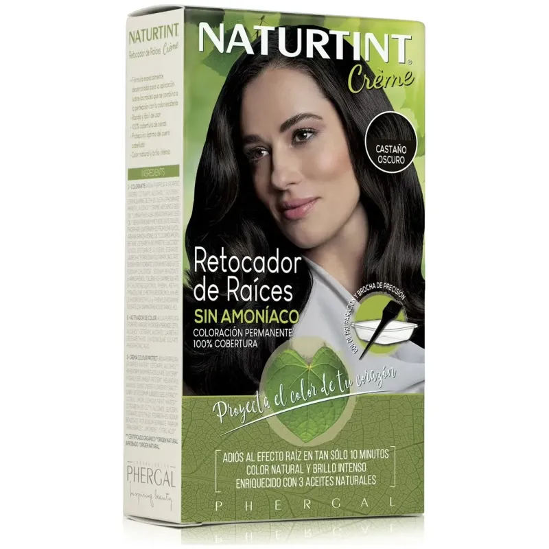 Naturtint retocador raices castaño oscuro 1ud | Farmacia Barata