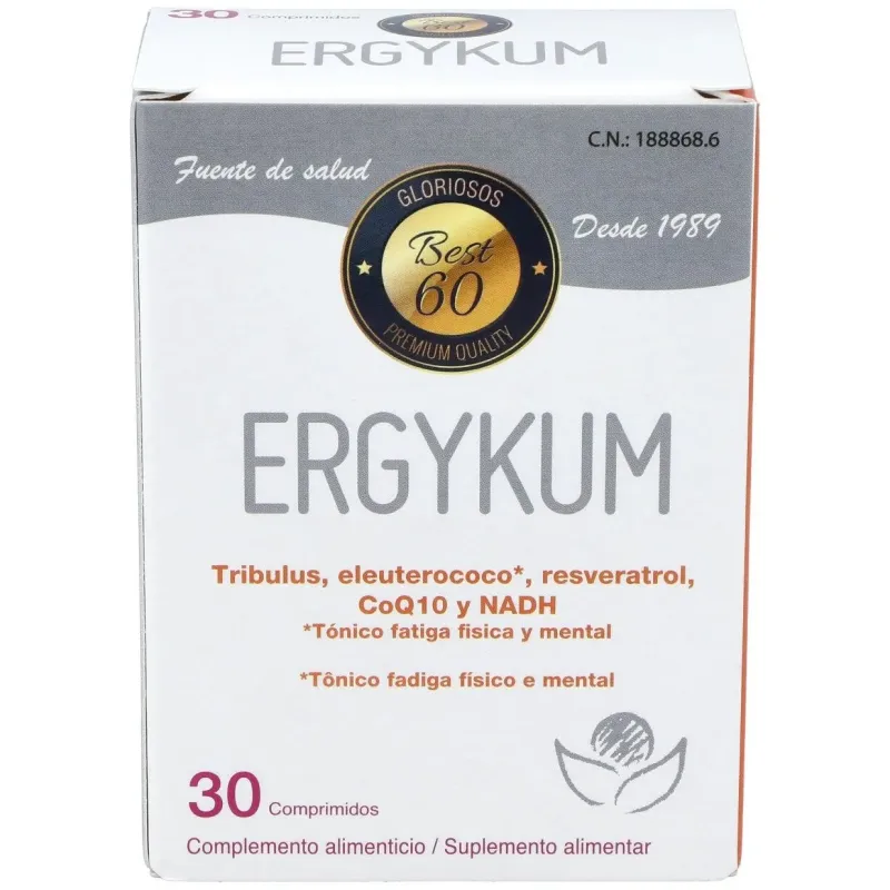 Ergykum formula reforzada 30comp. | Farmacia Barata Ergykum formula reforzada 30comp. | Farmacia Barata