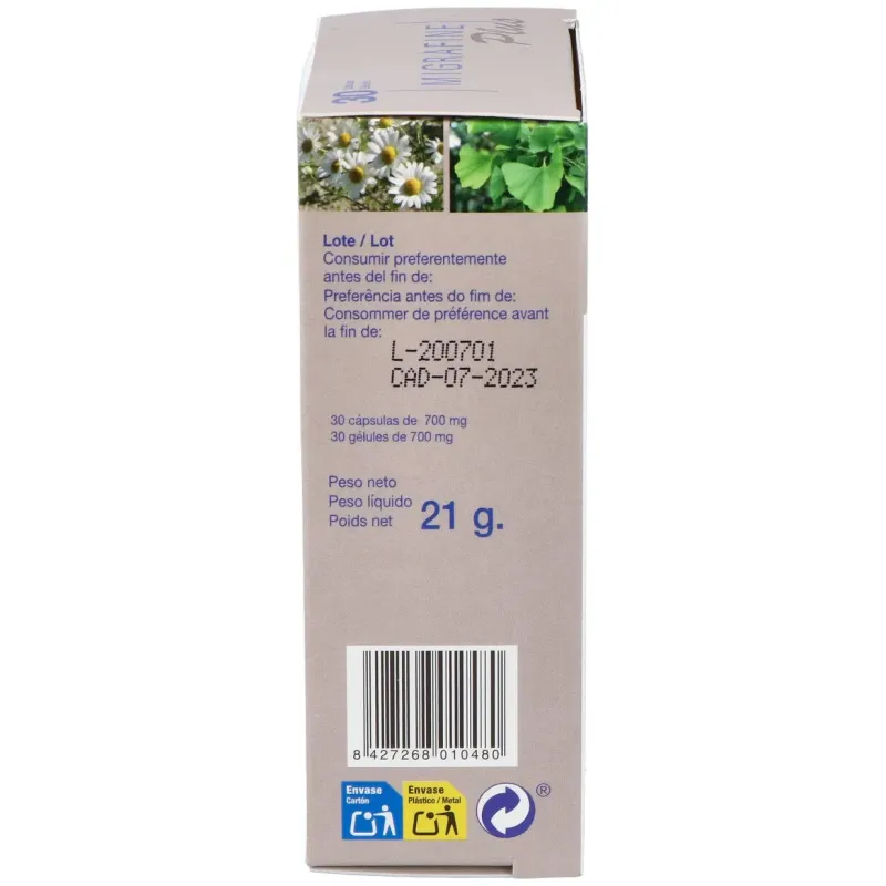 Bioserum migrafine plus 30 cápsulas | Farmacia Barata Bioserum migrafine plus 30 cápsulas | Farmacia Barata