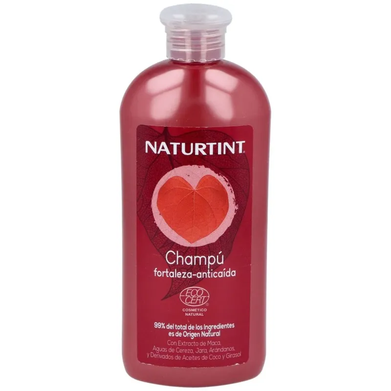 Naturtint champu fortaleza anticaida bio 330ml | Farmacia Barata