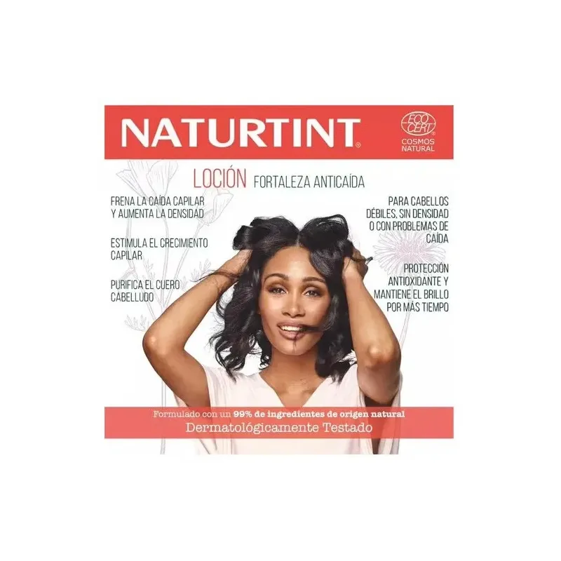 Naturtint loción fortaleza bio 125ml | Farmacia Barata