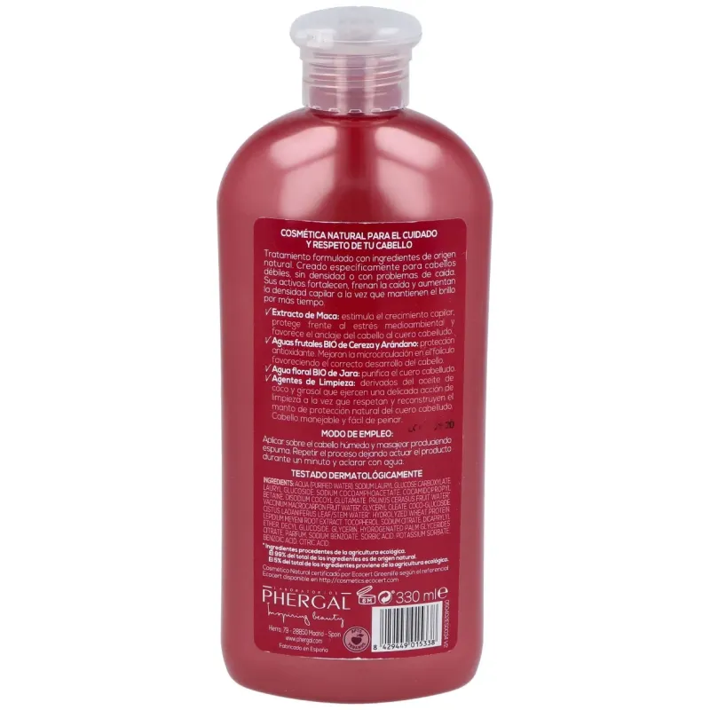 Naturtint champu fortaleza anticaida bio 330ml | Farmacia Barata